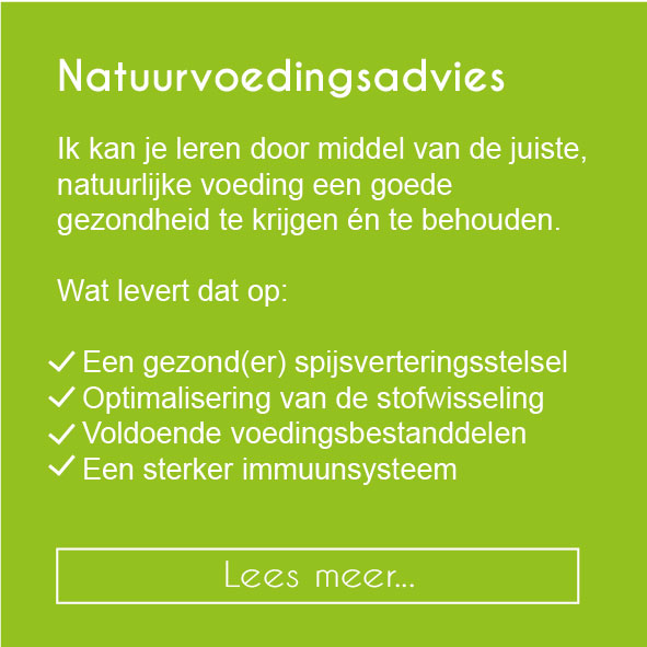 Natuurvoedingsadvies